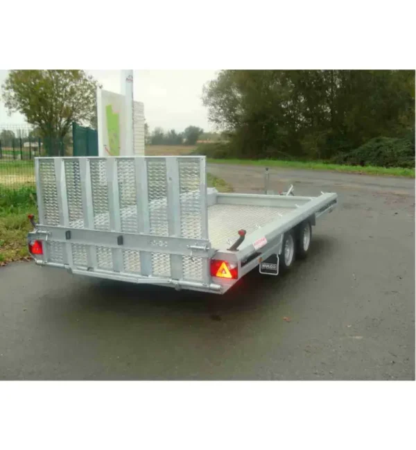 Maschinentransportanhänger Hulco Terrax-2 3000 394 x 180 cm – Bild 2